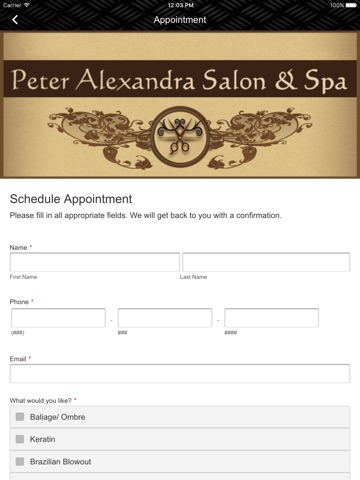 Peter Alexandra Salon & Spa screenshot 3