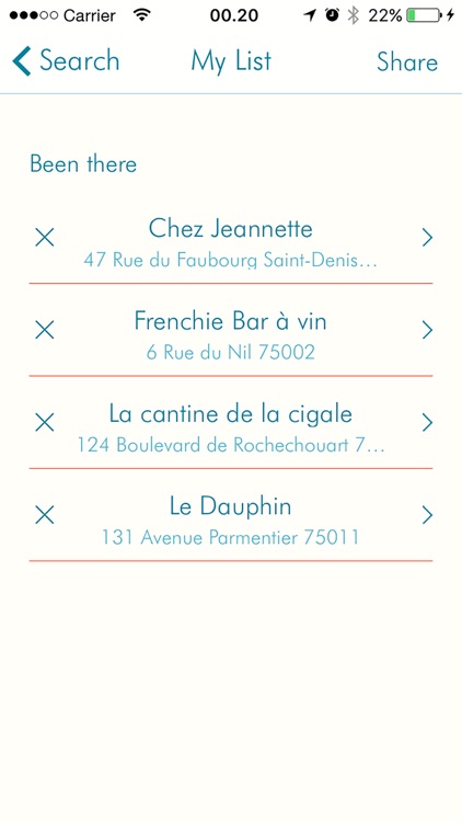 ParisEats - curated selection of Paris restaurants screenshot-3