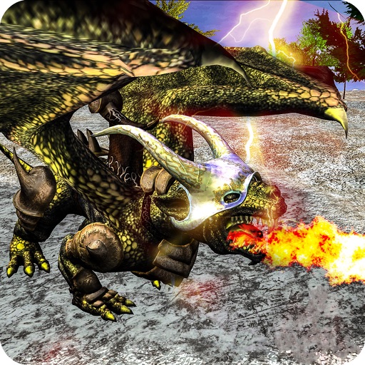 3D Monster Dragon Simulator iOS App