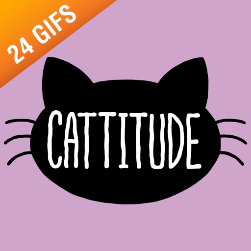 Cattitude iSticker icon