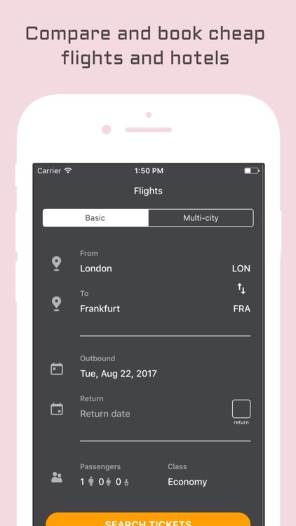 Last Minute Booking - Cheap Flights and Hotels app