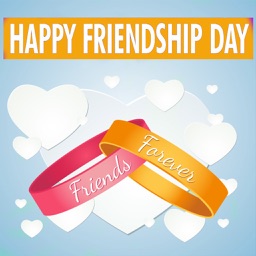 Friendship Day Card Wishes - Photo Frame editor