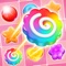 Here comes the sweetest candy matching game for all sweet lovers