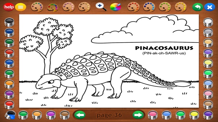 Coloring Book 2 Lite: Dinos screenshot-6