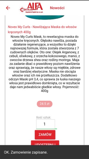 Alfa Centrum Zaopatrzenia Fryzjerów(圖4)-速報App