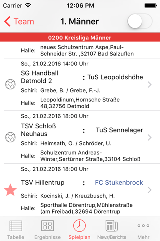 FC Stukenbrock Handball screenshot 2