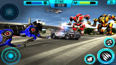 Robot Transform Wolf Games screenshot 3