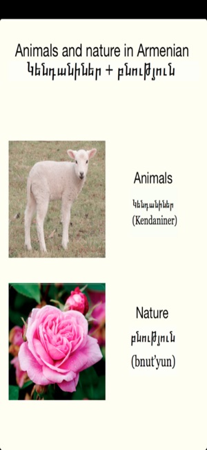 Armenian - Animals and Nature(圖1)-速報App