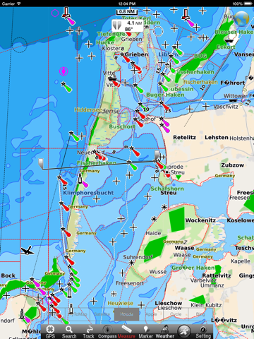 Marine: Germany East HD - Nautical Chart screenshot 3