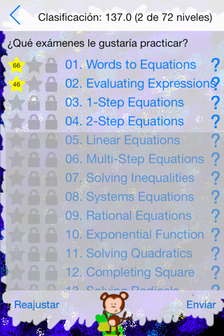 Middle School Algebra screenshot 2