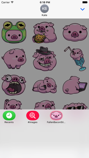 Fallen Bacon Stickers(圖4)-速報App