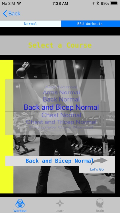 BSU Workouts