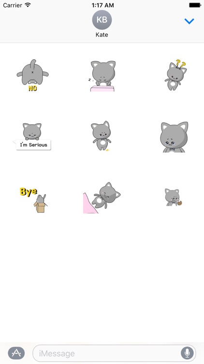 Animated Cat Stickers