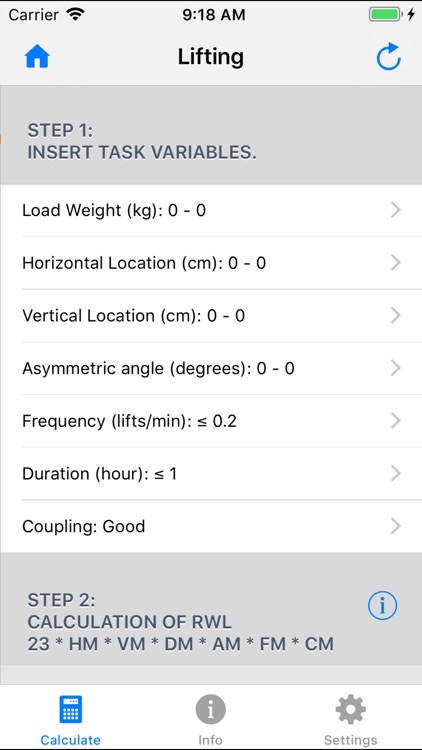 MMH Calculator