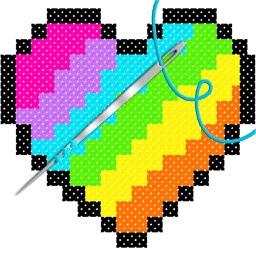 Cross Stitch Coloring Art by Playcus Limited