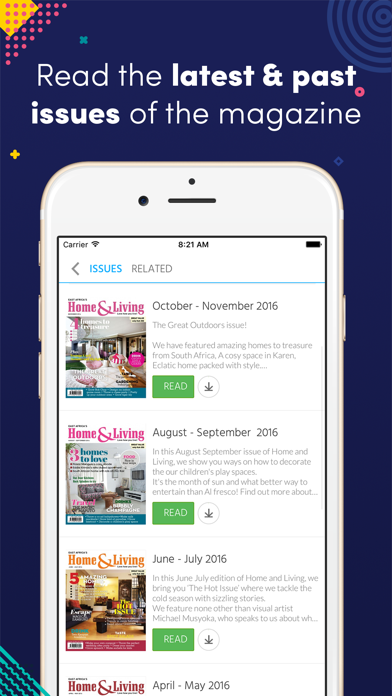 How to cancel & delete HOME & LIVING East Africa Mag from iphone & ipad 1
