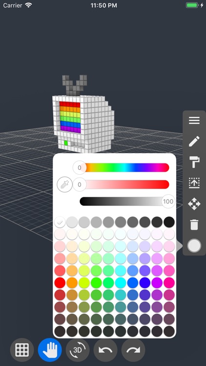 3D Pixel Artist - Voxel Design screenshot-3