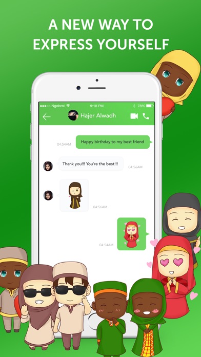 MEMA - Muslim Emoji Message screenshot 3