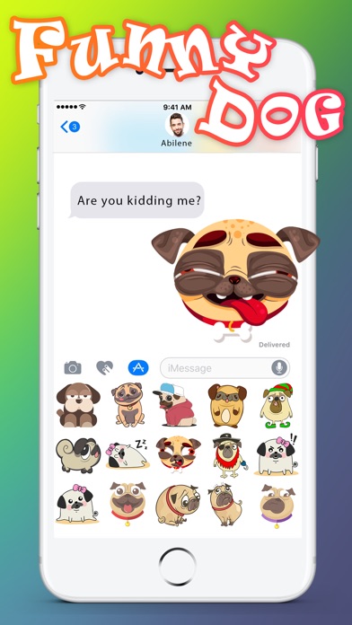 Funny Dog Stickers - Cute Pet screenshot 2