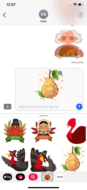 Greatful Thanksgiving Stickers(圖3)-速報App