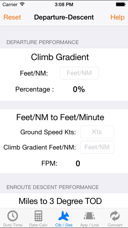 Pilot Duty & Performance Calc screenshot-3