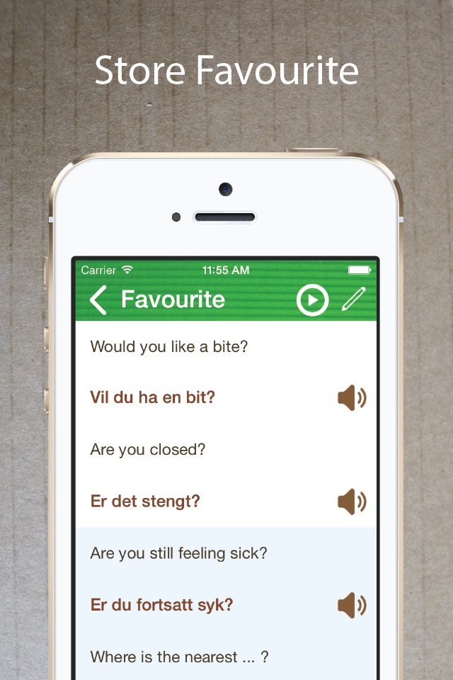 Learn Norwegian Phrasebook Pro screenshot 4