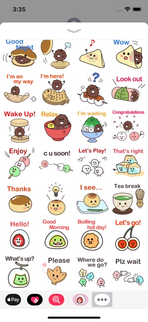 Japanese Sweets Stickers(圖3)-速報App