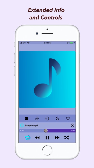 JS MP3 Player Screenshots