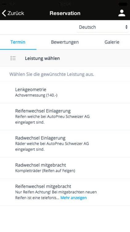 AutoPneu Schweizer Oeschgen screenshot-4