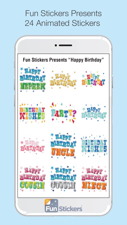 Happy Birthday iSticker