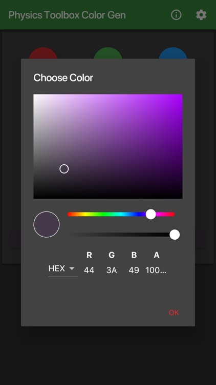 Physics Toolbox Color Gen