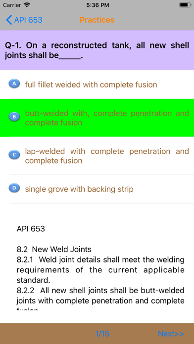API 653 Highlights and Exams screenshot 4