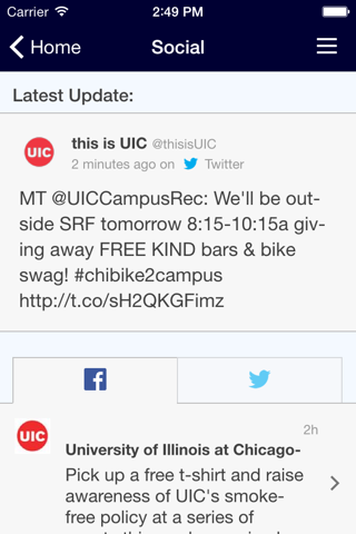 UIC Mobile screenshot 3