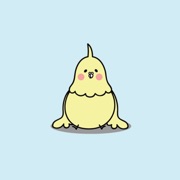 Drooping eyes true parrots