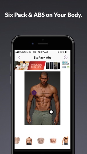 Six Pack Abs On My Photo(圖1)-速報App