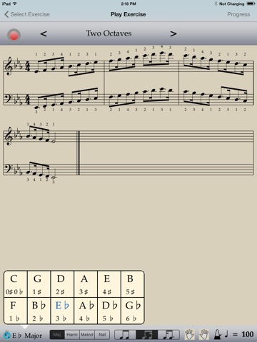 Piano Workout screenshot 4