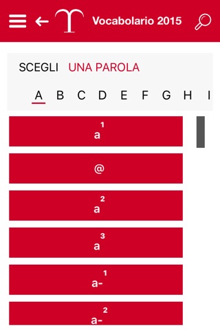 Vocabolario 2015 screenshot 2