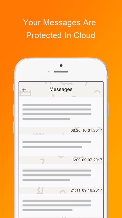 MLock-secure cloud for message