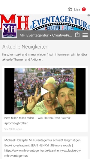 MH Eventagentur(圖1)-速報App