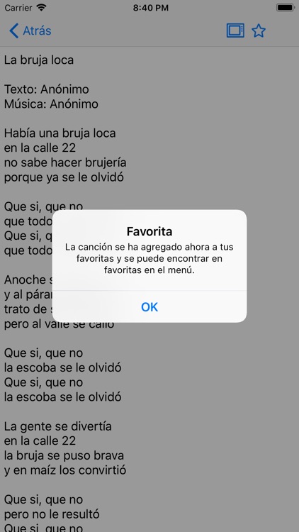 Cancionero screenshot-3