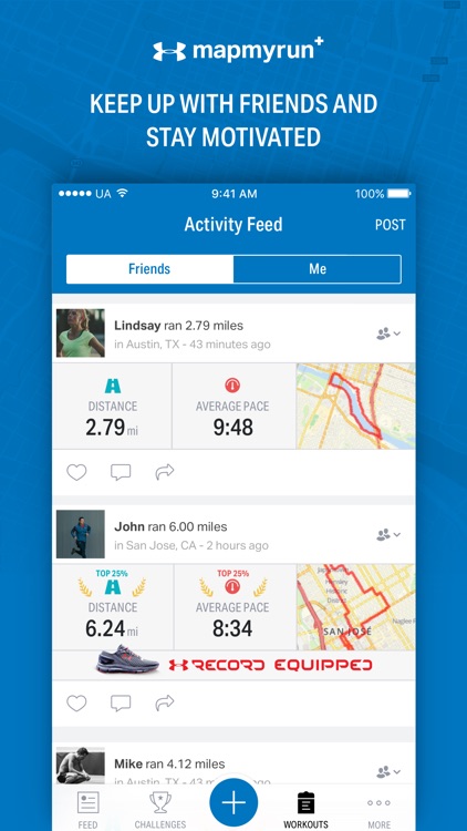 Map My Run+ - GPS Running & Workout Tracker