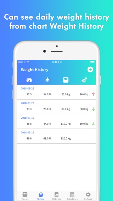 BMICalculator& Weight Tracker screenshot 2