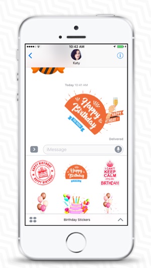 Birthday Stickers & Birthday Wishes - iMessage(圖1)-速報App