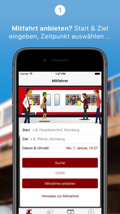 VAG-Mitfahrer App