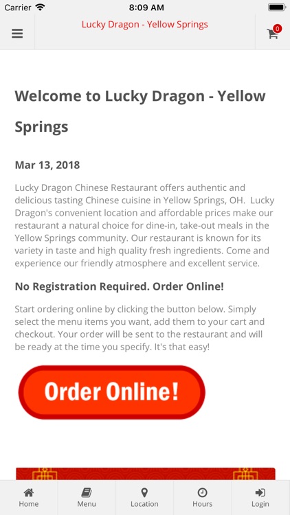 Lucky Dragon Yellow Springs