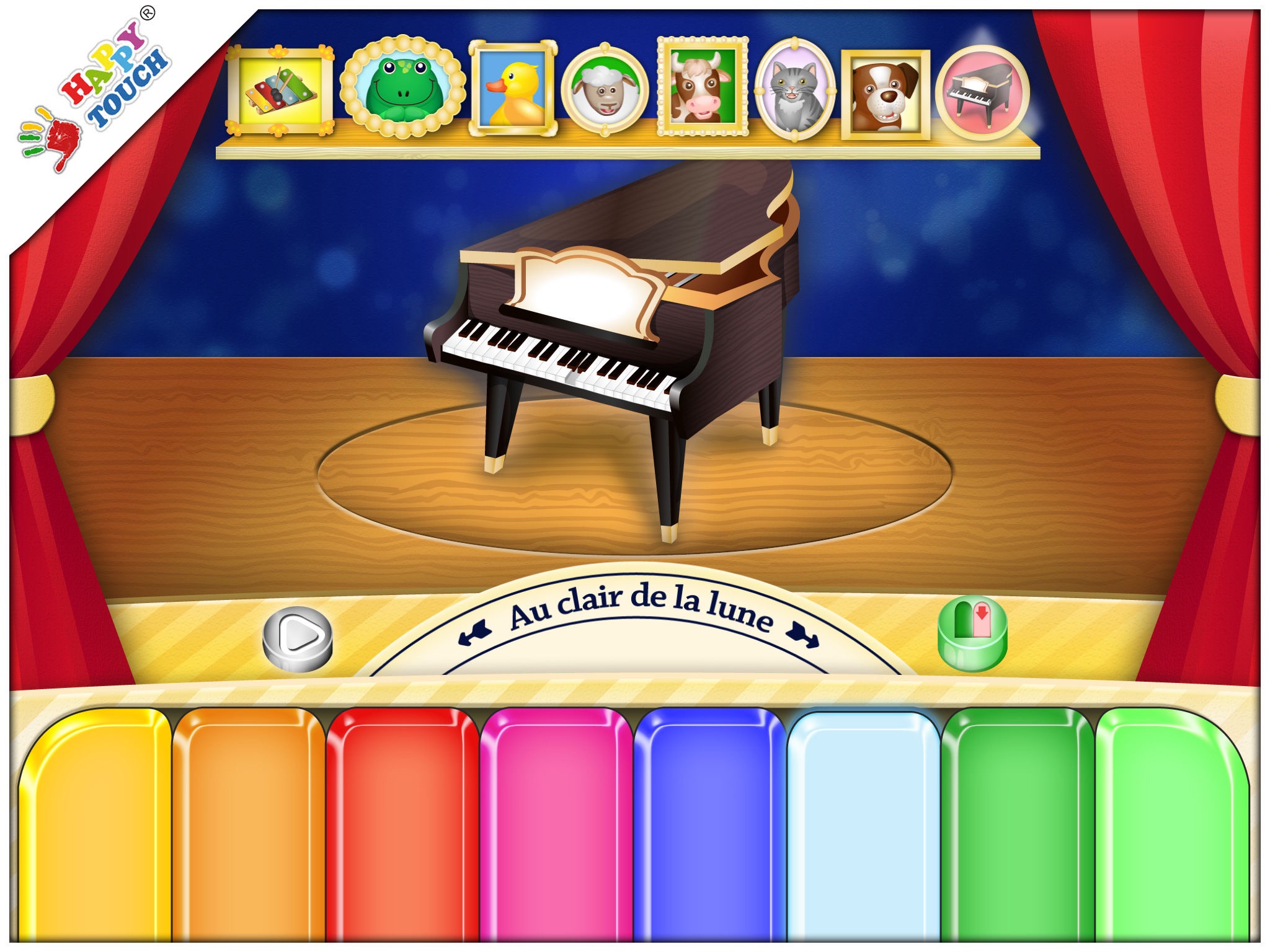 Animal Voices Piano for Kids - Happy Touch Apps screenshot 4