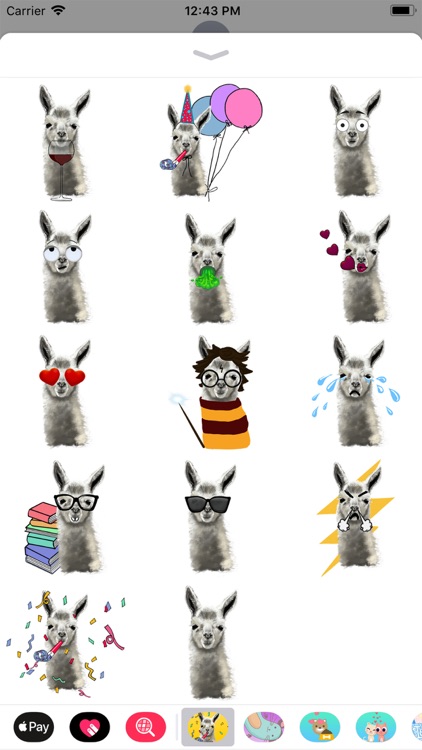 Real Llama Stickers