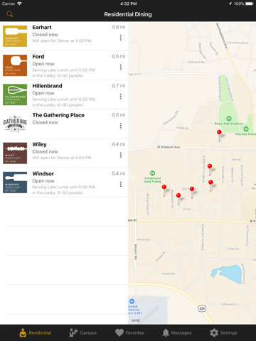 Purdue Mobile Menus - náhled