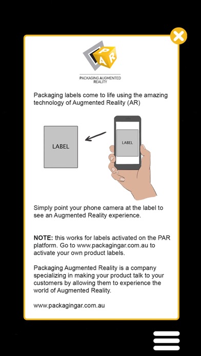 Packaging AR screenshot 3