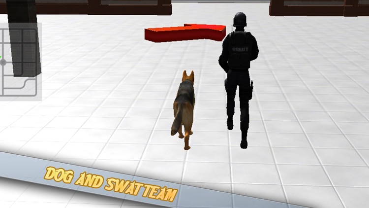 City Cop Dog Chase Runner